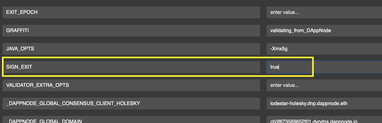 Config Tab